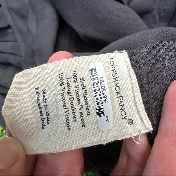 LoveShackFancy off shoulder mini dress - Picture 6 of 8